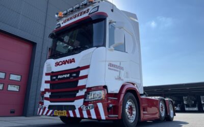 Scania 6×2 lowdeck